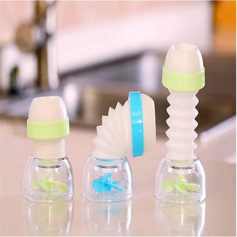 Taps Outlet Extender Flexible Splash Proof Water Filter Kitchen