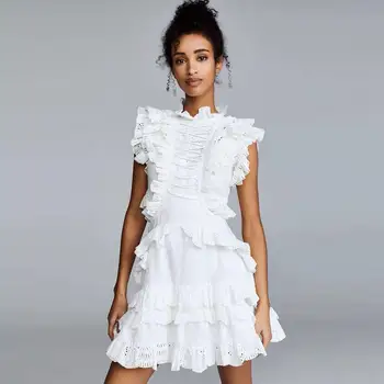 Newest Celebrity Evening Party Dress Women White Sleeveless O-Neck Elegant Runway Sexy Club Lace Dress Women A-Line Vestidos
Newest Celebrity Evening Party Dress Women White Sleeveless O-Neck Elegant Runway Sexy Club Lace Dress Women A-Line Vestidos
