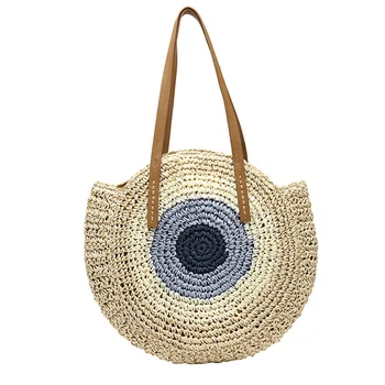 Fashion Summer Beach Bag Rattan Woven Handmade Crossbody Bags for Women Knitted Straw Large Capacity Totes Oval Circle Handbags
Fashion Summer Beach Bag Rattan Woven Handmade Crossbody Bags for Women Knitted Straw Large Capacity Totes Oval Circle Handbags