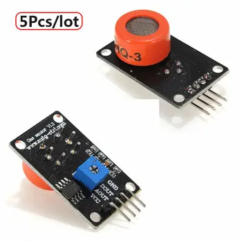 5Pcs/lot MQ-3 Alcohol Ethanol Sensor Breath Gas Detector Ethanol Detection for DIY Free Shipping 
5Pcs/lot MQ-3 Alcohol Ethanol Sensor Breath Gas Detector Ethanol Detection for DIY Free Shipping