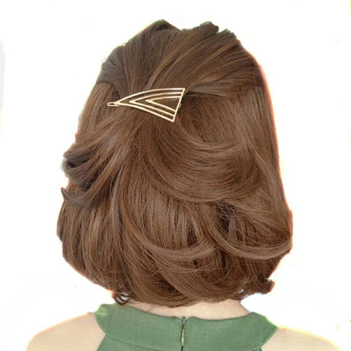 Geometry Triangle Hair Clip Hairpins Fashion Branded Design Geometry Hairpins Accessories Women Jewelry
Geometry Triangle Hair Clip Hairpins Fashion Branded Design Geometry Hairpins Accessories Women Jewelry