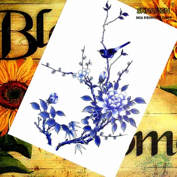 SHNAPIGN Blue Jays Flower Temporary Body Art Flash Tattoo Stickers 12*20cm Waterproof Henna Styling Home Decor Wall Sticker
SHNAPIGN Blue Jays Flower Temporary Body Art Flash Tattoo Stickers 12*20cm Waterproof Henna Styling Home Decor Wall Sticker