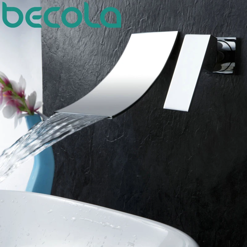 Aliexpress Free shipping Waterfall Widespread torneira Tap Wall Mounted Bathroom Sink Faucet With Radian Plane Mixer Taps C-304
Aliexpress Free shipping Waterfall Widespread torneira Tap Wall Mounted Bathroom Sink Faucet With Radian Plane Mixer Taps C-304
