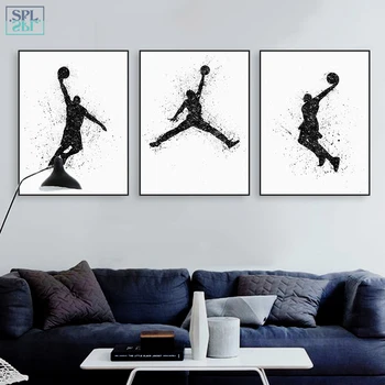 SPLSPL No Frame Abstract Home Decor Picture Shoot a Basket Sport Themed Canvas Art Print Poster Hd Wall Artwork Painting 
SPLSPL No Frame Abstract Home Decor Picture Shoot a Basket Sport Themed Canvas Art Print Poster Hd Wall Artwork Painting