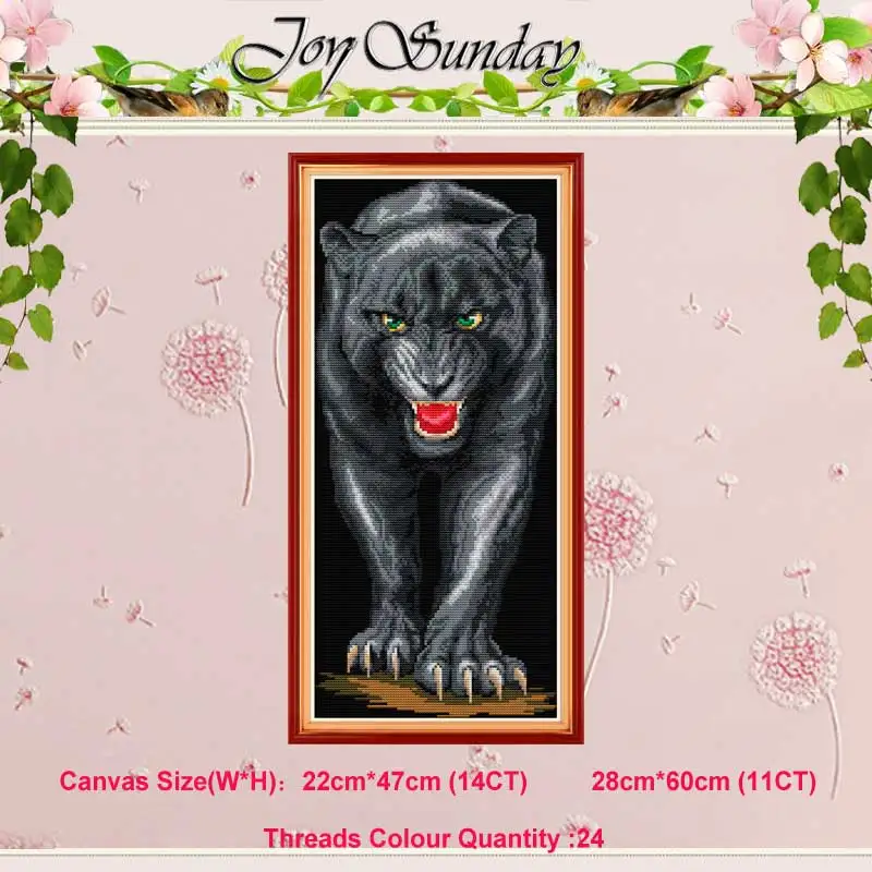 Panther painting counted 11CT 14CT Cross Stitch Set Wholesale DIY Animals Cross-stitch Kit Embroidery Needlework Home Decor
Panther painting counted 11CT 14CT Cross Stitch Set Wholesale DIY Animals Cross-stitch Kit Embroidery Needlework Home Decor