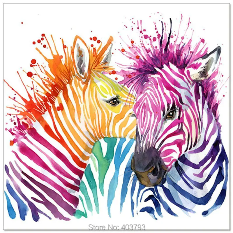 Animal Canvas Wall Art Modern For Living Room Home Decor Abstract Zebra Colorful Painting Printed On Canvas No Frame
Animal Canvas Wall Art Modern For Living Room Home Decor Abstract Zebra Colorful Painting Printed On Canvas No Frame
