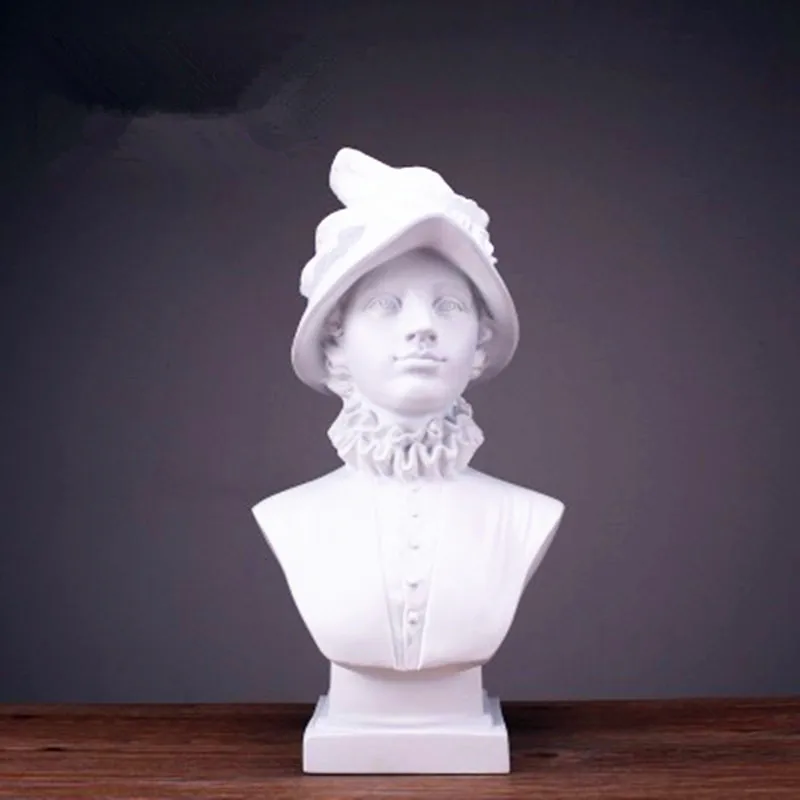 European And American Girls Figures Head Portraits Statue Creative Colophony Crafts Line Drawing Teaching Aids G1030
European And American Girls Figures Head Portraits Statue Creative Colophony Crafts Line Drawing Teaching Aids G1030