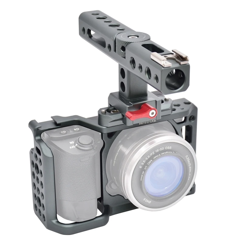 WARAXE 2651 For Sony A6500 Professional Aluminum alloy Camera Video Cage Stabilizer For Sony A6300 / A6000
WARAXE 2651 For Sony A6500 Professional Aluminum alloy Camera Video Cage Stabilizer For Sony A6300 / A6000
