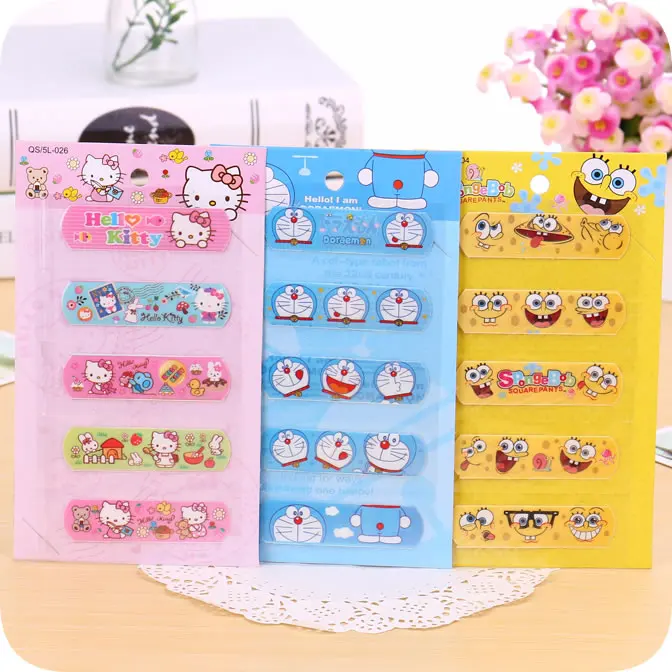 5 pcs/lot.Cute Cartoon Household Band-aid Bandage Sticker Baby Kids Care First Band Aid Travel Camping Medical Emergency Kit
5 pcs/lot.Cute Cartoon Household Band-aid Bandage Sticker Baby Kids Care First Band Aid Travel Camping Medical Emergency Kit