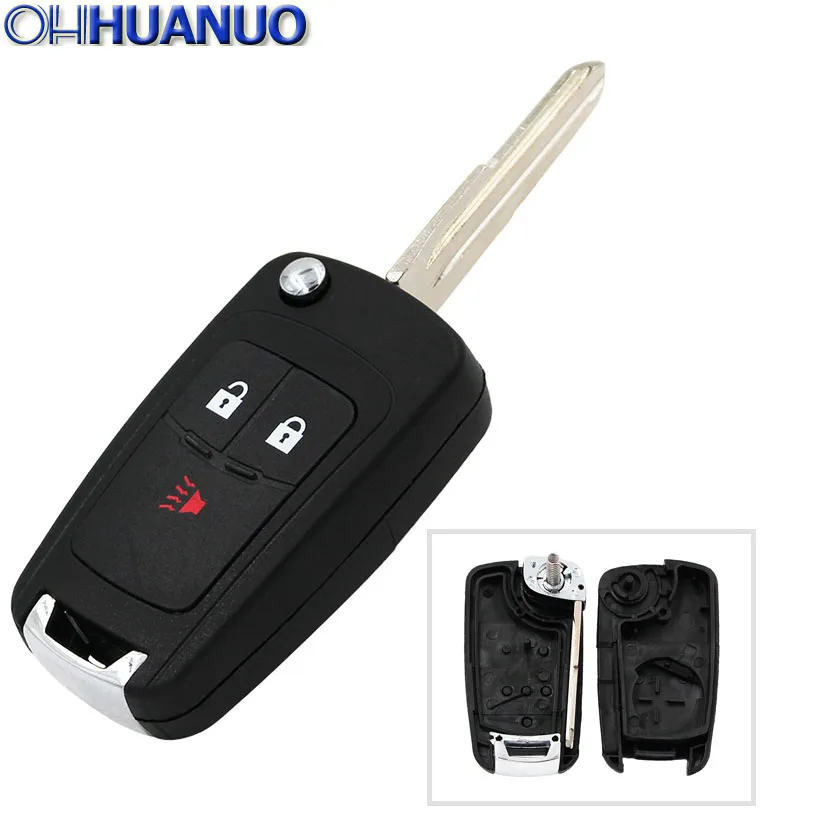 Replacement New Key Shell 3 Button fit for Chevrolet Spark Folding Flip Remote Car Key
Replacement New Key Shell 3 Button fit for Chevrolet Spark Folding Flip Remote Car Key