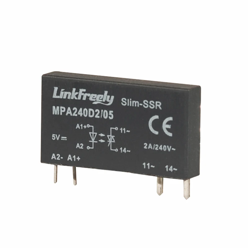 Релейный модуль микронапряжения MPA240D2/05 с 4 контактами плата PCB 5 в постоянного