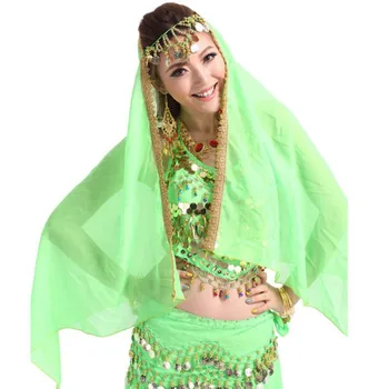 Women Belly Dance Chiffon Big Veil Shawl Skirt Scarf Gypsy Tribal Headscarf Stage & Dance Wear Dance Scarf Accessories
Women Belly Dance Chiffon Big Veil Shawl Skirt Scarf Gypsy Tribal Headscarf Stage & Dance Wear Dance Scarf Accessories