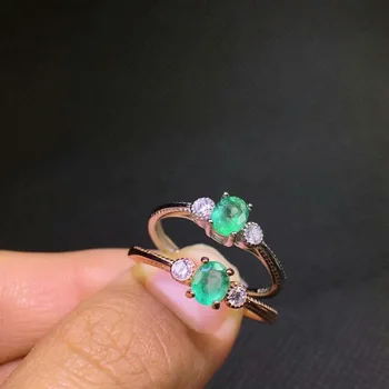 925 sterling silver Natural green Emerald Rings fine Jewelry gift women wedding open wholesale plant new 4*5mm jcj040509agml
925 sterling silver Natural green Emerald Rings fine Jewelry gift women wedding open wholesale plant new 4*5mm jcj040509agml