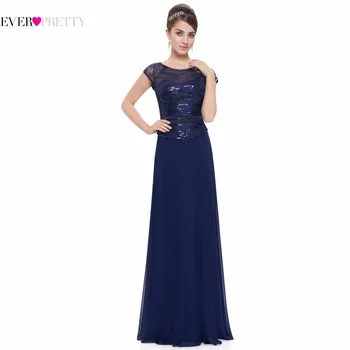 Ever-Pretty Short Sleeve Navy Blue Ever Pretty Dresses