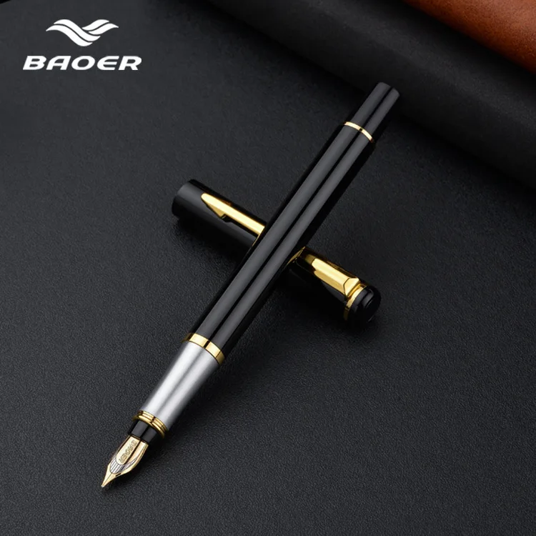 baoer801 fountain pen ink black pen tinta para pluma fuente inchiostro stilografica business gift pen Can be customized LOGO
baoer801 fountain pen ink black pen tinta para pluma fuente inchiostro stilografica business gift pen Can be customized LOGO