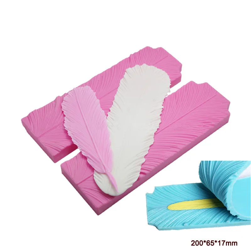 2pcs/set Feather Texture Fondant Silicone Moulds Flower Petal Mold Large Cake Decorating Tools Emboss Gum Paste Mold Stencil
2pcs/set Feather Texture Fondant Silicone Moulds Flower Petal Mold Large Cake Decorating Tools Emboss Gum Paste Mold Stencil