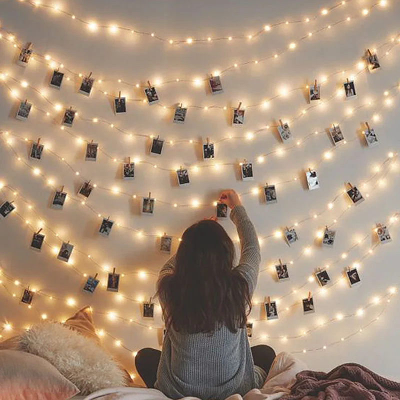 LED battery box background wall photo clip lamp string wedding Christmas party creative decorative lights ins girls heart.
LED battery box background wall photo clip lamp string wedding Christmas party creative decorative lights ins girls heart.