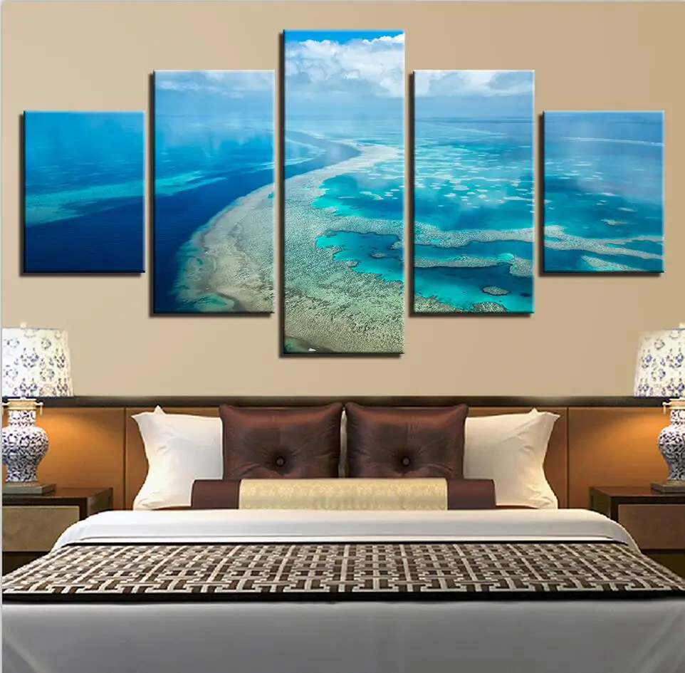 HD Printed Wall Art Poster Modern Frame Picture 5 Pieces Seaview Running Water Home Decor Office Canvas Modular Scenery Painting
HD Printed Wall Art Poster Modern Frame Picture 5 Pieces Seaview Running Water Home Decor Office Canvas Modular Scenery Painting