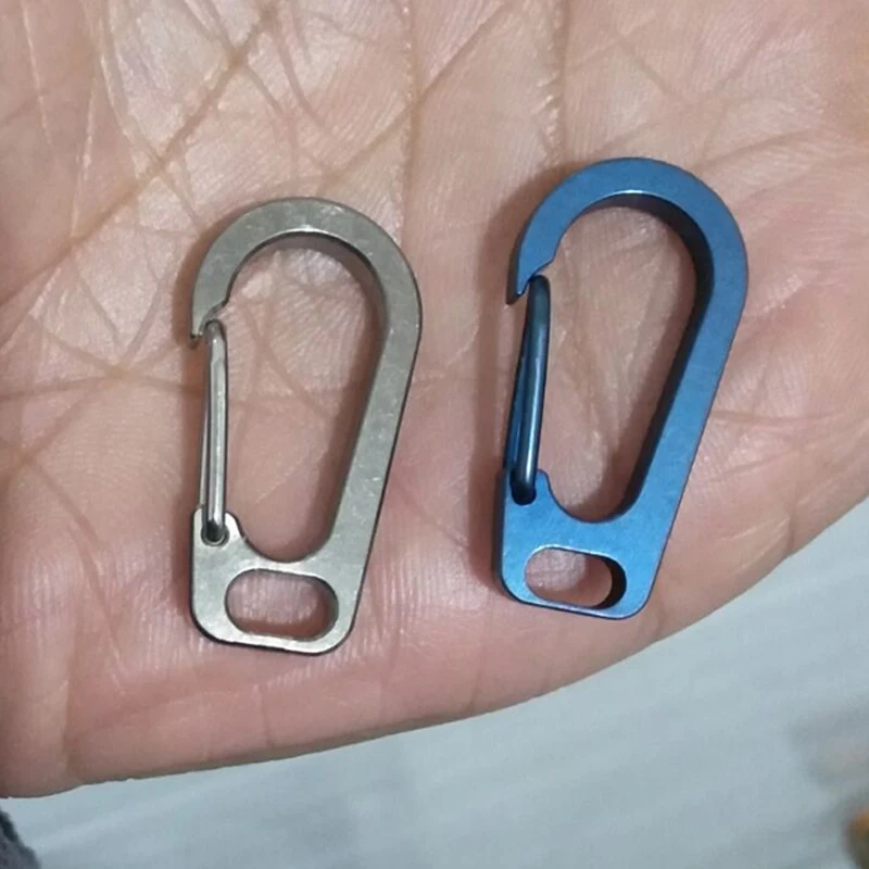 10PCS EDC Titanium Alloy TC4 Keyring Carabiner Multi-functional Organize Spring Buckle Hanging Key Holder FW204
10PCS EDC Titanium Alloy TC4 Keyring Carabiner Multi-functional Organize Spring Buckle Hanging Key Holder FW204