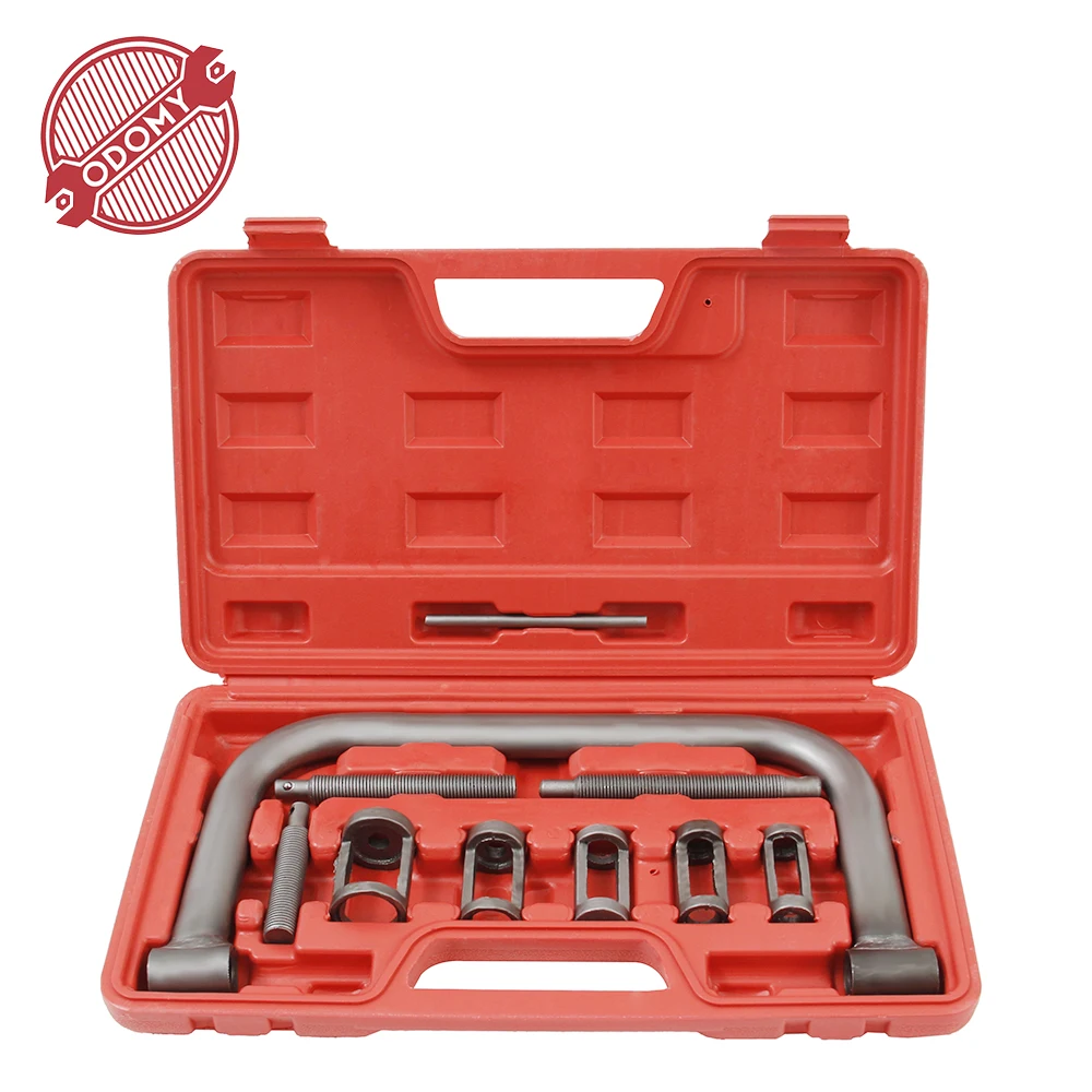 Odomy 10 Pcs Valve Spring Compressor Kit Removal Installer Tool set Installer Removal Tool For Car Van Motorcycle Engines
Odomy 10 Pcs Valve Spring Compressor Kit Removal Installer Tool set Installer Removal Tool For Car Van Motorcycle Engines