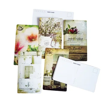 6packs/lot Vintage Romantic Paris Post Card Set Memory Postcards Can Be Mailed Greeting Card Office&School Supplies Wholesale
6packs/lot Vintage Romantic Paris Post Card Set Memory Postcards Can Be Mailed Greeting Card Office&School Supplies Wholesale