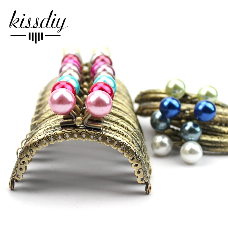10 pcs High Quality 8.5 CM pearl head Metal Purse Frame handle CLASP Completed Holes wholesale ,Freeshipping
10 pcs High Quality 8.5 CM pearl head Metal Purse Frame handle CLASP Completed Holes wholesale ,Freeshipping