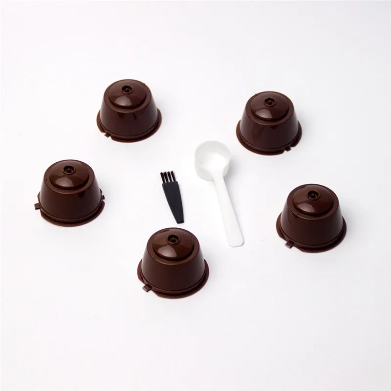 5pcs/Set Reusable Refillable Coffee Capsule Nescafe Dolce Gusto Capsules Refill Coffee Dripper Tea Baskets Kitchen Tools
5pcs/Set Reusable Refillable Coffee Capsule Nescafe Dolce Gusto Capsules Refill Coffee Dripper Tea Baskets Kitchen Tools