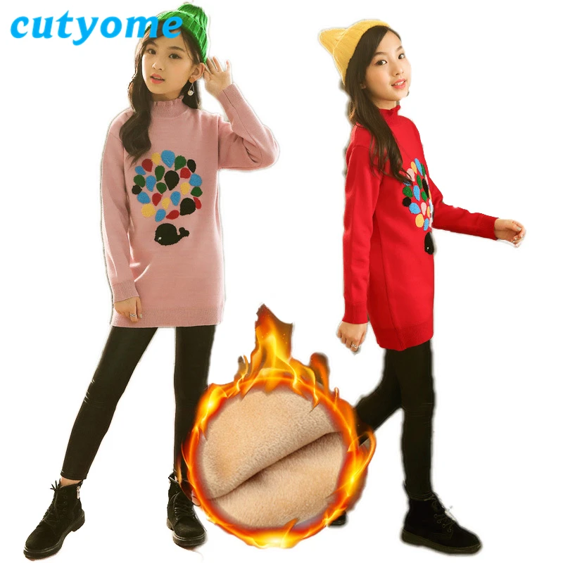 2018 Brand Cutyome Teenage Girls Fleece Sweater Toddler Kids Long Fashion Pattern Christmas Costumes Knitwear Pullovers 9 10 12
2018 Brand Cutyome Teenage Girls Fleece Sweater Toddler Kids Long Fashion Pattern Christmas Costumes Knitwear Pullovers 9 10 12