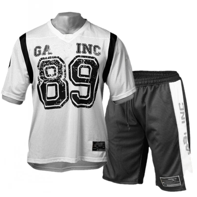 Sportsuits Set Men 2019 Brand Fitness Suits Summer 2PC Top Short Set Mens Stand Collar Fashion 2 Pieces T-shirt Shorts Tracksuit
Sportsuits Set Men 2019 Brand Fitness Suits Summer 2PC Top Short Set Mens Stand Collar Fashion 2 Pieces T-shirt Shorts Tracksuit