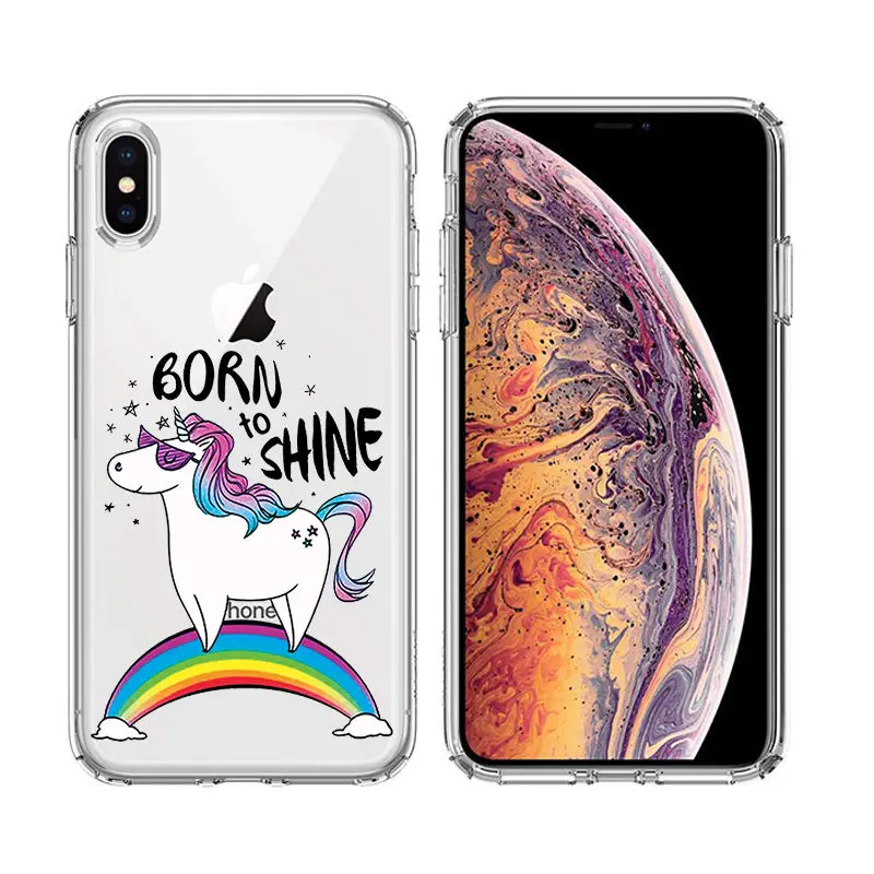 Arvin Painted Case FOR Iphone 5 5S 6s Plus X XS Max XR Soft Silicon Cover FOR Iphone 6s Clear Protective TPU Back Cover for 7 8 (15)