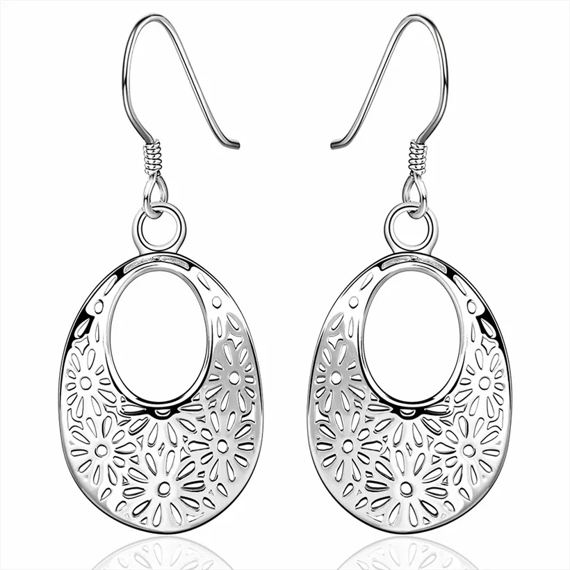 explosion cute noble fashion silver color elegance for lady women charm hoop wedding earrings classic retro jewelry, E581
explosion cute noble fashion silver color elegance for lady women charm hoop wedding earrings classic retro jewelry, E581