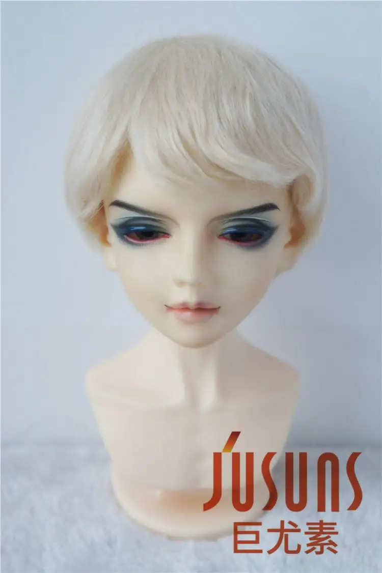 JD076 1/4 1/3 Fashion MSD SD Boy short cut mohair doll wigs size 7-8inch 8-9inch Resin Toy hairs doll accessories
JD076 1/4 1/3 Fashion MSD SD Boy short cut mohair doll wigs size 7-8inch 8-9inch Resin Toy hairs doll accessories