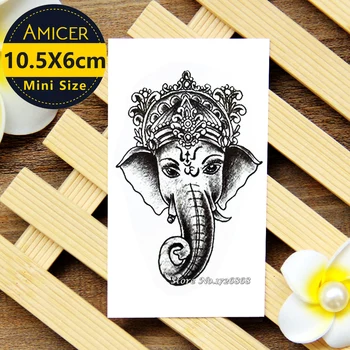 Waterproof Temporary Tattoo Sticker 10.5*6 cm Elephant Tattoo Water Transfer Fake Tattoo Flash Tattoos For Men Women #095
Waterproof Temporary Tattoo Sticker 10.5*6 cm Elephant Tattoo Water Transfer Fake Tattoo Flash Tattoos For Men Women #095