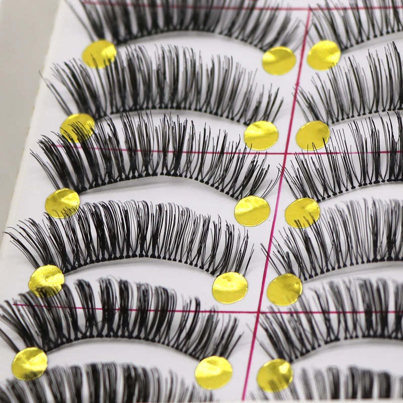 50Pair Fake Eyelashes Cross Thick False Eye Lashes Makeup Super Natural Long Set For Eyelashes For Building Eyelash Extension
50Pair Fake Eyelashes Cross Thick False Eye Lashes Makeup Super Natural Long Set For Eyelashes For Building Eyelash Extension