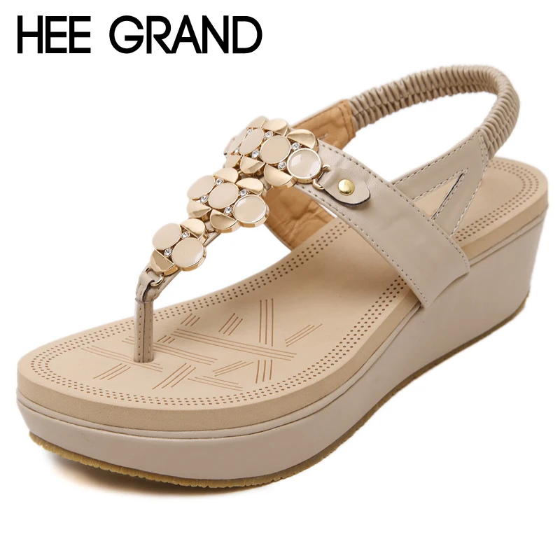 HEE GRAND Platform Gladiator Sandals 2018 Summer Style Creepers Flat with Shoes Woman Bling Bling Women Shoes XWZ4850
HEE GRAND Platform Gladiator Sandals 2018 Summer Style Creepers Flat with Shoes Woman Bling Bling Women Shoes XWZ4850