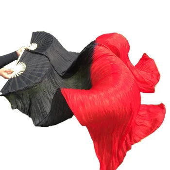 High Quality 100% Chinese Silk Veil Real Silk Belly Dance Fan Veils Handmade Dance Props Black Red
High Quality 100% Chinese Silk Veil Real Silk Belly Dance Fan Veils Handmade Dance Props Black Red