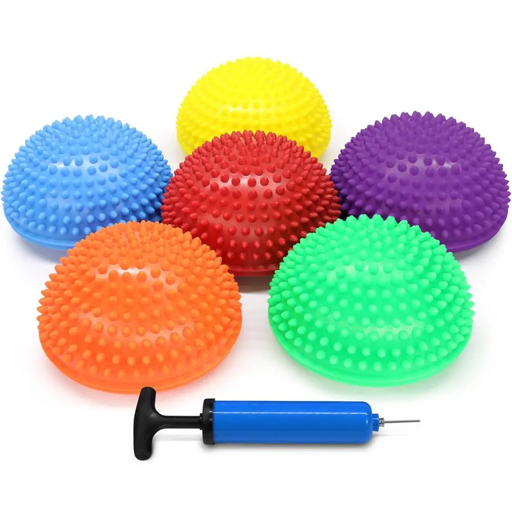 4pcs/lot 16cm Children Hemisphere Stepping Stones Spiky Massage balance Ball yoga half ball Sensory Integration w ball pump free
4pcs/lot 16cm Children Hemisphere Stepping Stones Spiky Massage balance Ball yoga half ball Sensory Integration w ball pump free