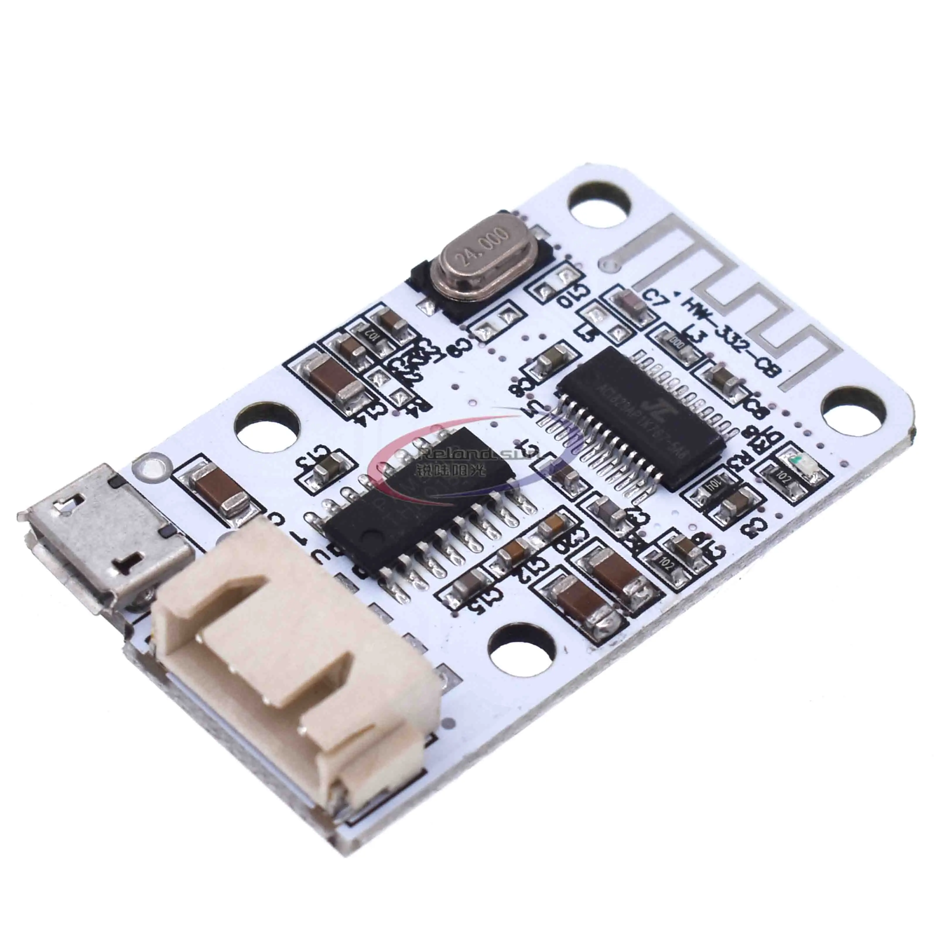 Плата аудиоресивера DC 5 В Micro USB 3 Вт + Bluetooth 4 0 беспроводной цифровой фотомодуль * 2