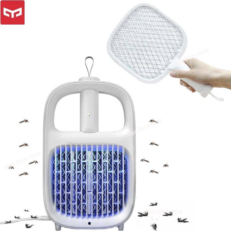 Original Xiaomi Yeelight Electric Mosquito Swatter Layers Mesh Electric Handheld Mosquito Killer Insect Fly Bug Mosquito Killer
Original Xiaomi Yeelight Electric Mosquito Swatter Layers Mesh Electric Handheld Mosquito Killer Insect Fly Bug Mosquito Killer