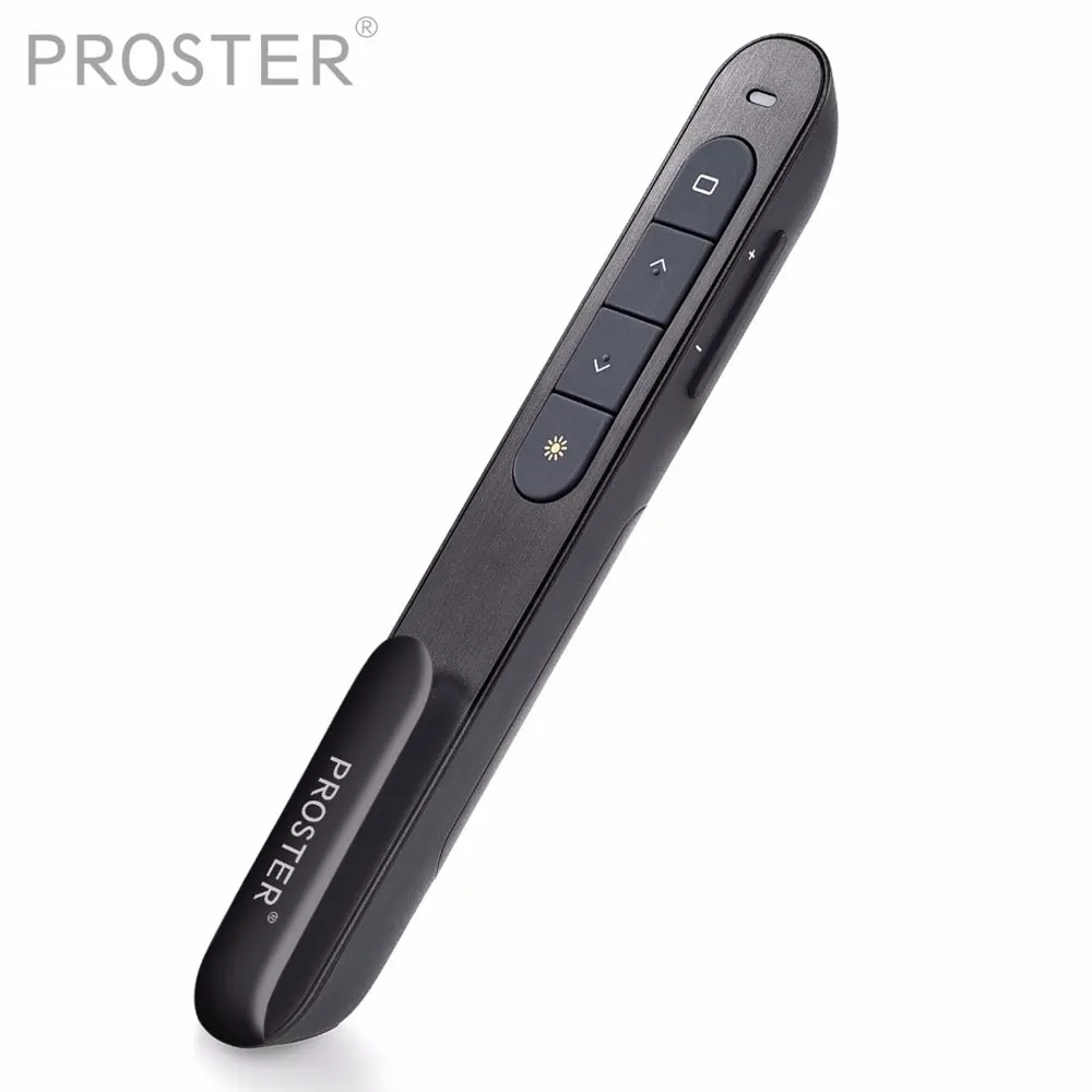 Proster New RF 2.4GB Mini USB Wireless Presenter Powerpoint PPT Presentation Pointer Remote Control
Proster New RF 2.4GB Mini USB Wireless Presenter Powerpoint PPT Presentation Pointer Remote Control