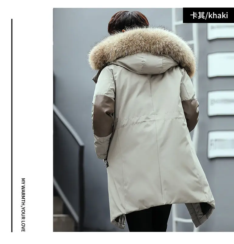 Down Jacket Men's Slim Mid-length Thicken Youth Down Jackets white duck down coat men clothing winter thick
Down Jacket Men's Slim Mid-length Thicken Youth Down Jackets white duck down coat men clothing winter thick