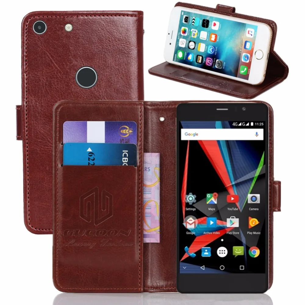 GUCOON Vintage Wallet Case for Archos 55 Diamond Selfie 55 PU Leather Retro Flip Cover Magnetic Fashion Cases Kickstand Strap
GUCOON Vintage Wallet Case for Archos 55 Diamond Selfie 55 PU Leather Retro Flip Cover Magnetic Fashion Cases Kickstand Strap