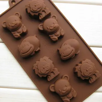 Hot 1PCS Hippo Lion Bear Shape Silicone Mold Jelly Chocolate Soap Cake Decorating DIY Kitchenware Bakeware
Hot 1PCS Hippo Lion Bear Shape Silicone Mold Jelly Chocolate Soap Cake Decorating DIY Kitchenware Bakeware