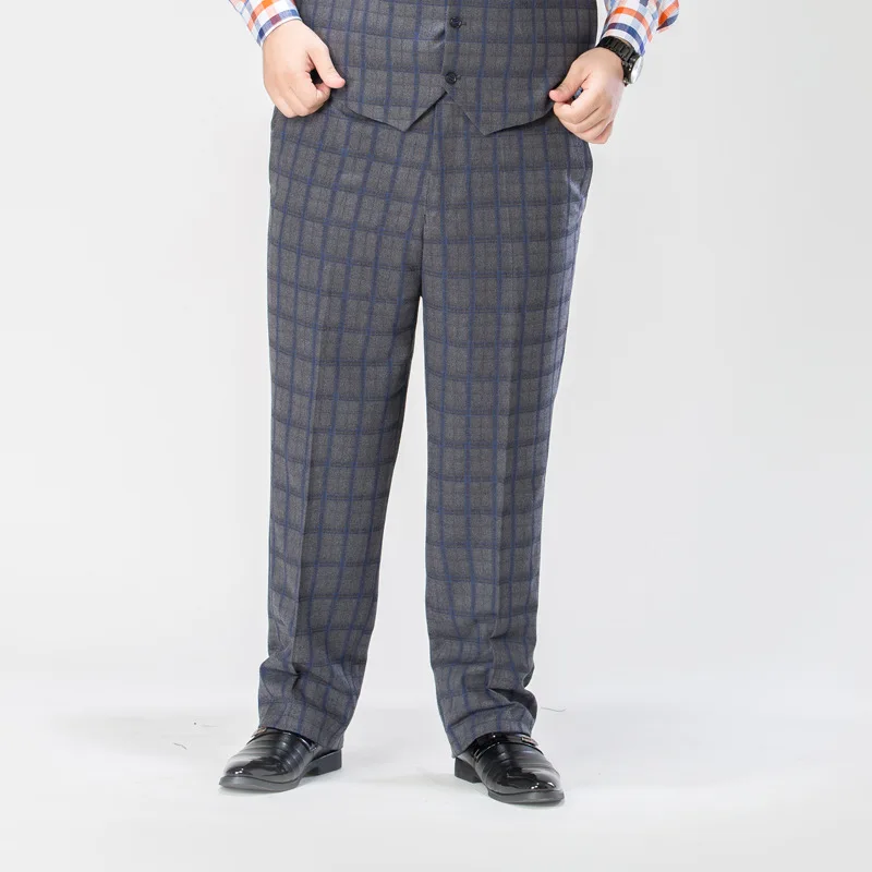 Plus Size 5XL 6XL 7XL 8XL 9XL Men's business casual pants Loose straight man lattice trousers
Plus Size 5XL 6XL 7XL 8XL 9XL Men's business casual pants Loose straight man lattice trousers