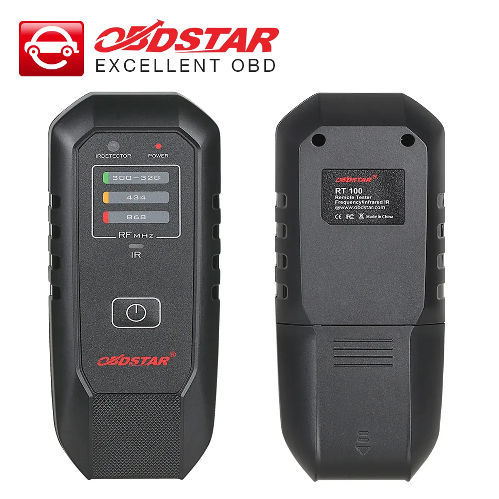 New arrival OBDSTAR RT100 RT 100 Remote Tester Frequency Infrared (IR) can detect frequency of car remote control free shipping
New arrival OBDSTAR RT100 RT 100 Remote Tester Frequency Infrared (IR) can detect frequency of car remote control free shipping
