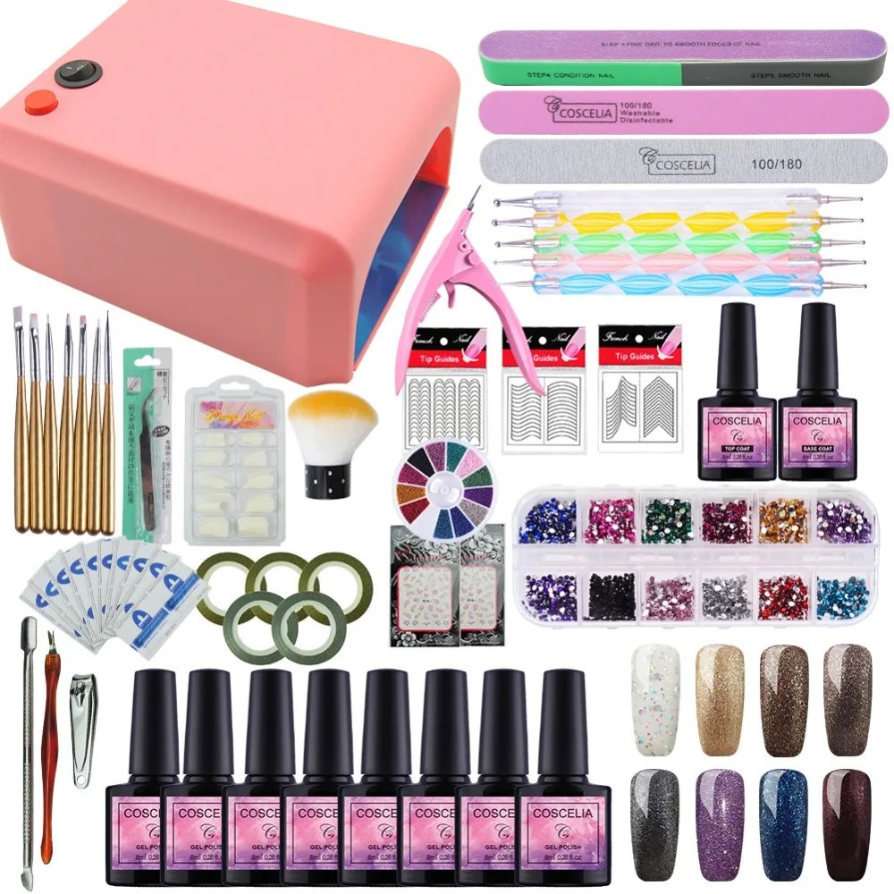 UV LED Lamp Nail Dryer Nail Gel Polish Set For Manicure Gel Nail Sets For Manicure Tools Manicure Set Acrylic Nail Extension Kit
UV LED Lamp Nail Dryer Nail Gel Polish Set For Manicure Gel Nail Sets For Manicure Tools Manicure Set Acrylic Nail Extension Kit
