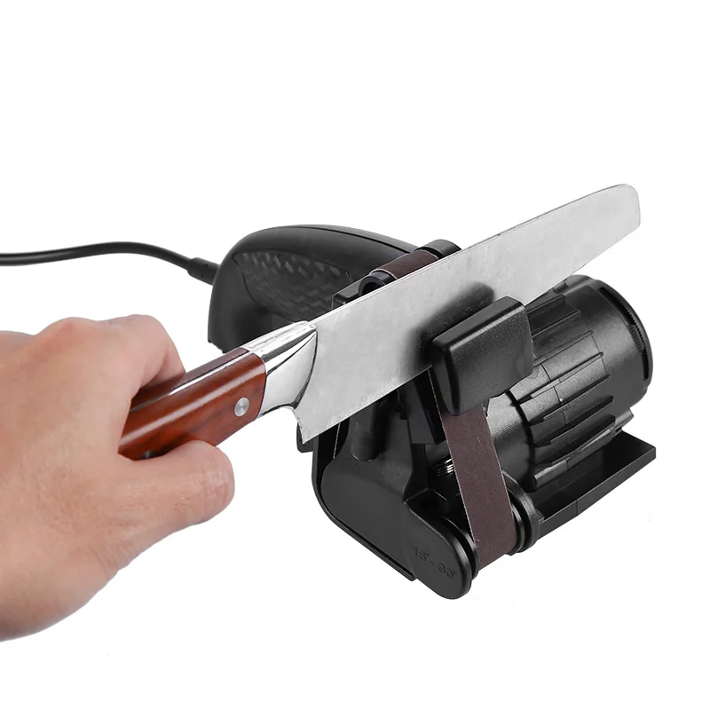 220V Electric Knife Sharpener Automatic Self-abrasive Onion Edition Knife Sharpener Knives Sharpening Kitchen Tools UK/EU Plug
220V Electric Knife Sharpener Automatic Self-abrasive Onion Edition Knife Sharpener Knives Sharpening Kitchen Tools UK/EU Plug