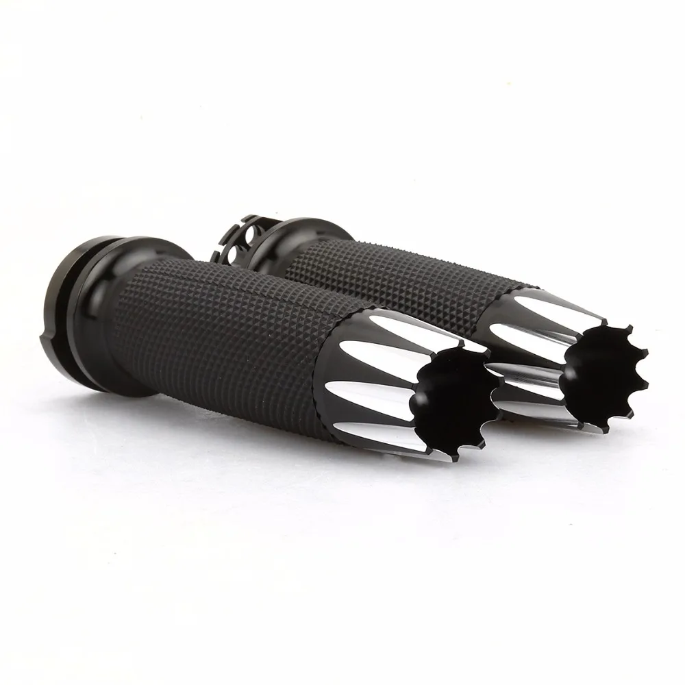 1" CNC CNC Cut flame handgrips for dyna Softail CNC Cut grip Sportster XL883 handle grip Cruiser Chopper Black
1" CNC CNC Cut flame handgrips for dyna Softail CNC Cut grip Sportster XL883 handle grip Cruiser Chopper Black
