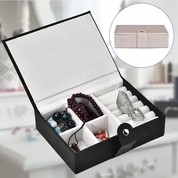 Portable PU Leather Ring Earring Necklace Holder High Quality Solid Color Jewelry Box Holder Display Organizer Case Packaging a
Portable PU Leather Ring Earring Necklace Holder High Quality Solid Color Jewelry Box Holder Display Organizer Case Packaging a