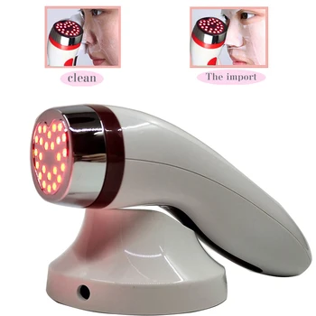 

Beauty Salon Face Spa PDT Red Led Light Photon Heating Therapy Rejuvenation Wrinkle Dark Spots Removal IPL Facial Toning Device